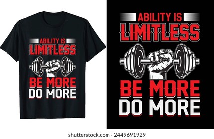 Gym t shirt design, fitness t shirt design, workout t shirt, gym fitness typography creative t shirt design graphic vector