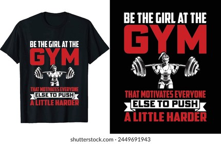Gym t shirt design, fitness t shirt design, workout t shirt, gym fitness typography creative t shirt design graphic vector