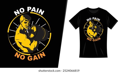 gym t shirt design, fitness