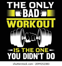 Gym-t-Shirt-Design und Gymnasium-Vektorgrafik 
