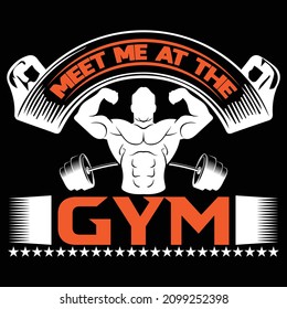 Gym t shirt design and Gym vector 