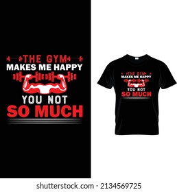 gym t shirt design vector