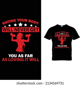 gym t shirt design vector