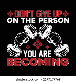 Vector de diseño de camisetas GYM