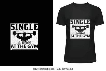 Gym t shirt design vector 