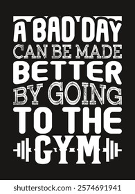 Gym t shirt, Workout t shirt, Fitness t shirt, Typography t shirt design