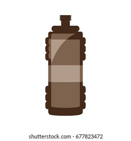 Gym thermo bottle
