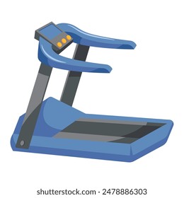 gimnasio máquina de cinta de correr equipo aislado