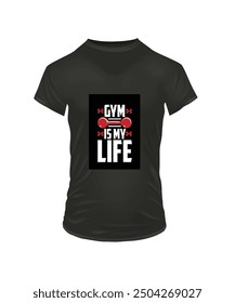 Gym t-shirt design. Best gym and fitness t shirt design.