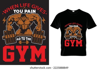 Gym T-Shirt Design. Fitness T-Shirt Design - My Favorite Exercise At The Gym Would Probably Be Judging T-Shirt Design
