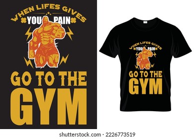 Gym T-Shirt Design. Fitness T-Shirt Design - My Favorite Exercise At The Gym Would Probably Be Judging T-Shirt Design
