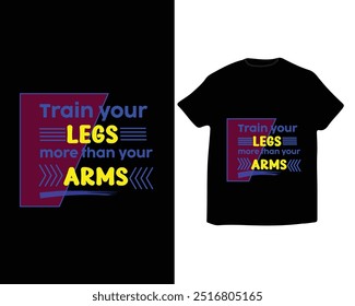 Gym t-shirt design, fitness typography t-shirt design, Crossfit motivational logo flat design, Vector Graphic Design