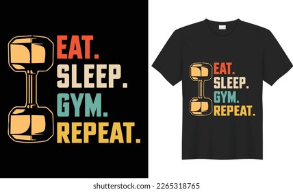 Gym t-shirt design. Motivational quote Fitness workout Design vector. Inspirational graphics typography lettering with grunge effect. Ready for textile print,label,poster,barbell,apparel,fashion, tee.