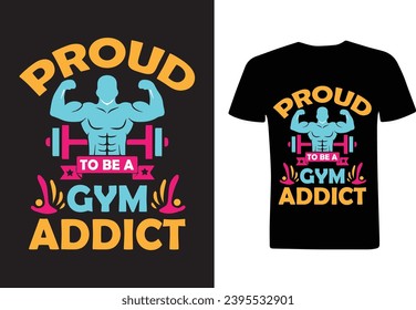 Gym t-shirt design motivational template. typography Vectors graphic retro-vintage t shirt print items. for poster, banner, t-shirt design.