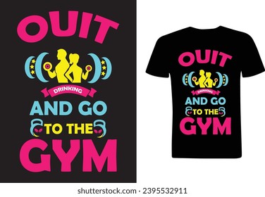 Gym t-shirt design motivational template. typography Vectors graphic retro-vintage t shirt print items. for poster, banner, t-shirt design.