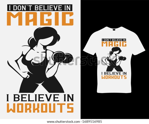 Download Gym Tshirt Design Template Vector Stock Vector Royalty Free 1689516985
