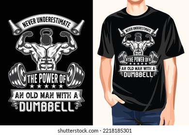 plantilla de diseño de camisetas de gimnasia, entrenamiento de entrenamiento de fitness, diseño de camisetas de fitness, diseño de camisetas de gimnasia, presupuesto motivacional de gimnasia, presupuesto inspirador de Workout, Diseño de vectores para gimnasia