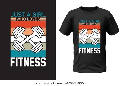 Gym t-shirt design and vector