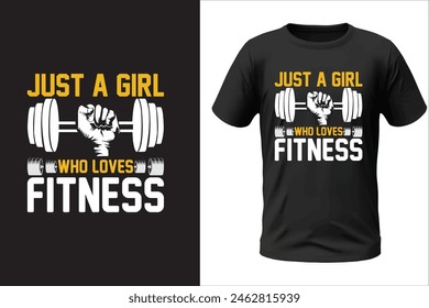 Gym t-shirt design and vector