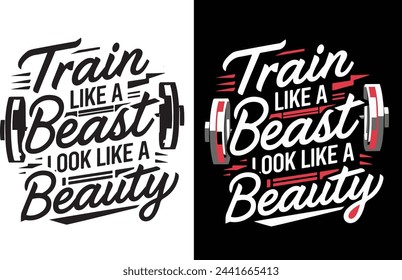 Gym typography Custom t-shirt design