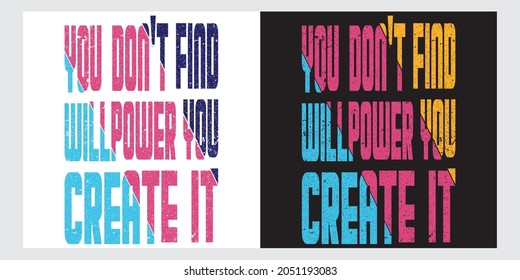 Gym typography t-shirt design, vector t-shirt design.
