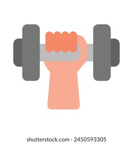 Gym Vector Flat Icon Design Vector Flat Icon Design