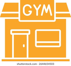 Gym vector icon. Can be used for printing, mobile and web applications.