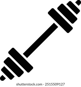 Ilustración de diseño de icono de Vector de gimnasio