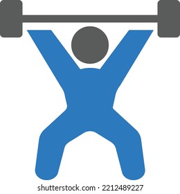 gym Vector illustration on a transparent background. Premium quality symmbols. Glyphs vector icons for concept and graphic design.