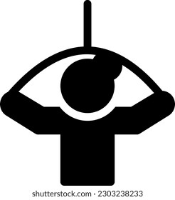 gym Vector illustration on a transparent background. Premium quality symmbols. Glyphs vector icons for concept and graphic design. 
