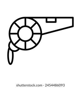 Gym Vektorgrafik Line Icon Design