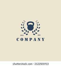 GYM VINTAGE LOGO DESIGN VECTOR GRAPHIC ILLUSTRATION SYMBOLS ICON