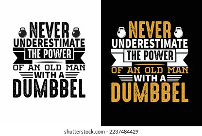 Gym vintage typography t shirt design quotes with vector illustration.