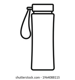 water bottle black and white clipart