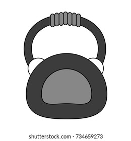 Gym weight isolated