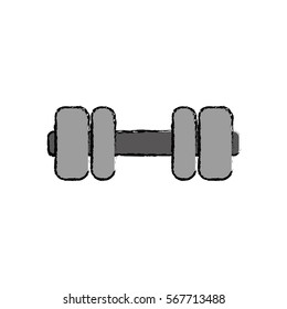 Gym weight isolated icon vector illustration graphic design