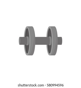 Gym weight isolated icon vector illustration graphic design