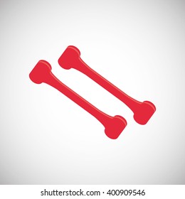 Gym and weights icon design , vector illustration