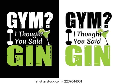 Gym Workout Fitness Tshirt T-Shirt design vector