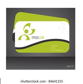 Gym/health Club Business Card