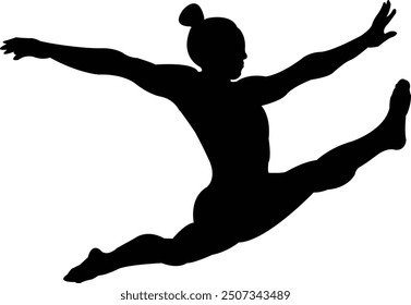 Gymnast – Dynamic Women’s Fitness Art	
