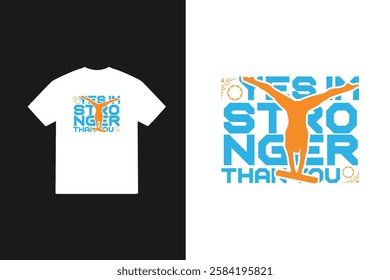 Gymnast tee for women with  quotes