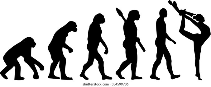 Gymnastics evolution with clubs