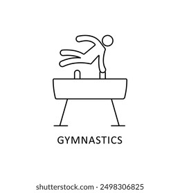 Icono de Gimnasia: Entrenamiento de Flexibilidad y Símbolo de Rendimiento Atlético.