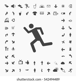 Gymnastics icon illustration isolated vector sign symbol