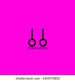 gymnastics icon sign signifier vector