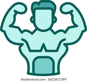 Gymnastics Icon Solid Vector Illustration