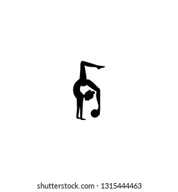 gymnastics icon vector