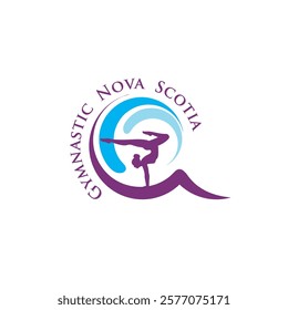 The Gymnastics Nova Scotia logo