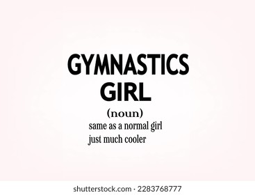 gymnastics pink vector design hand drawn vector